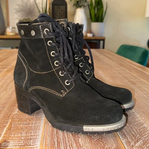 Fly London Leather Boots - Picture 16 of 16